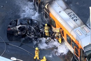 Video: Possible Street Race In Southern Los Angeles Ends In Inferno