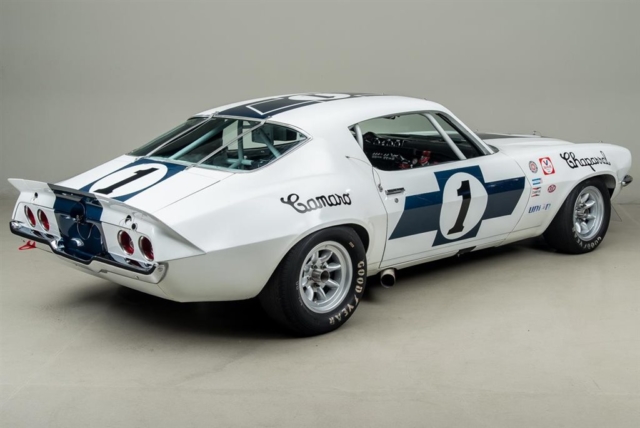 Note how the Fisher Body-made fender flares blend in with the second-gen F-Body’s styling, especially in back. “Tall” rear spoiler was actually a Pontiac creation, which wasn’t a regular-production Camaro item until 1971.