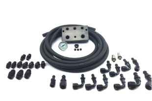 Fleece Performance Cummins Regulated Return Fuel Distribution Block