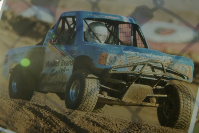 A throwback picture to RJ's Trophy Kart days.