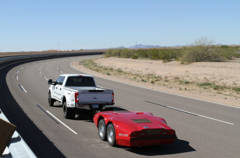 Video: Ford Tows Virtual Mountain Behind New Super Duty