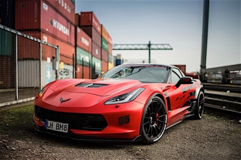Video - "Black Booty Monster" Corvette With A Serving Of Sauerkraut?