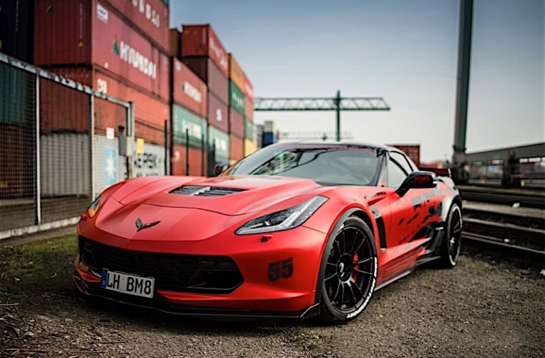 Video - "Black Booty Monster" Corvette With A Serving Of Sauerkraut?