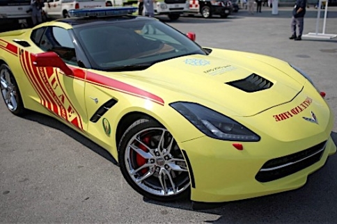 Video: World's Fastest Fire Engine Is A Corvette C7