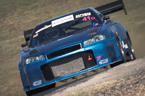 Video: Big Power, Big Grip R34 GT-R Time Attacker
