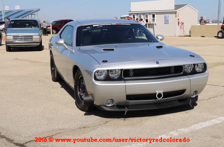 Video: LSX-Powered Dodge Challenger Goes 8s