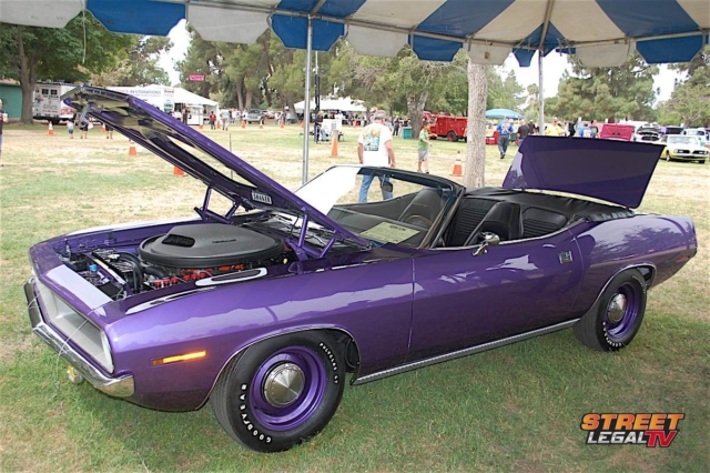 The Blake family's 1970 Plymouth Hemicuda Convertible.