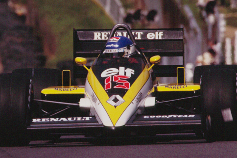 Video: Thrashing a Turbo F1 Car at Adelaide!