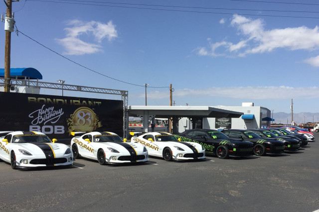 Bob Bondurant celebrated his 83rd birthday the same week we came into town. After a ride along with Justin Bell, the school's chief instructor a hugely accomplished racer in his own right, Bob hopped behind the wheel for a session to give Bell some pointers. Seriously, he did this.