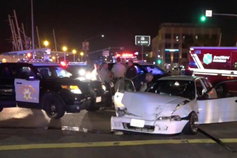 Father of the Year Crashes After Street Race with Baby on Board
