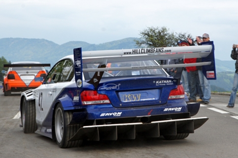 Video: Prototype-Powered BMW 1-Series Hillclimber!