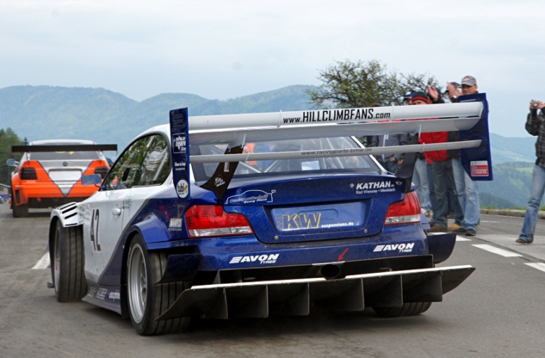 Video: Prototype-Powered BMW 1-Series Hillclimber!