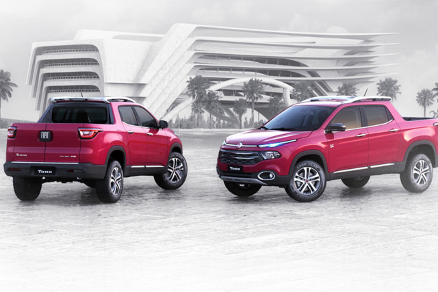 The all-new Fiat Toro. Images courtesy FIat do Brasil. 