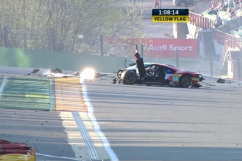 Video: Ford GT Crashes At 6 Hours Of Spa