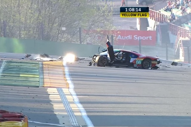 Video: Ford GT Crashes At 6 Hours Of Spa
