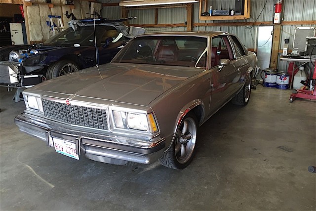 You could hardly guess that beneath the hood of  this late-70s A-body lurks the heart of a monster. 