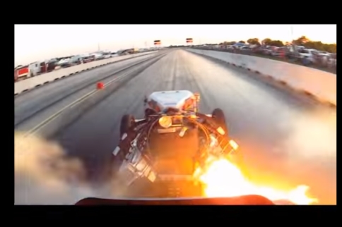 Video: Bobby Marriott And Doyle Smith Collide In Their Fuel Altereds