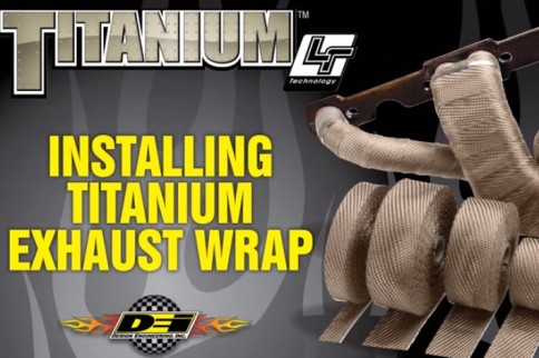 Keeping Things Cool With Design Engineering's Titanium Exhaust Wrap