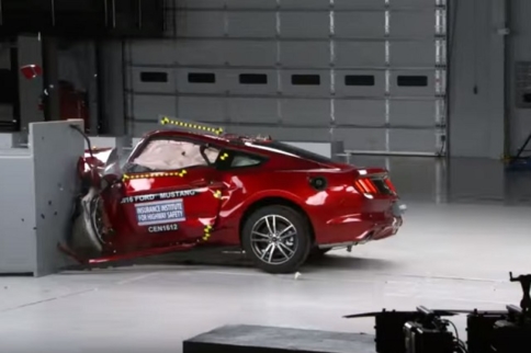Video: Mustang Beats Camaro And Challenger In Crash Tests