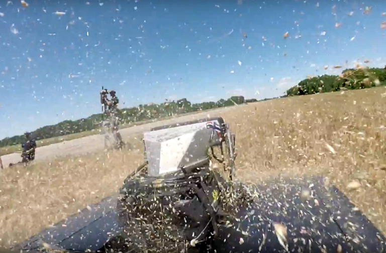 Video: Screw-Blown Impala Mows Down A Wheat Field At Cash Days!