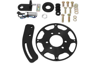 MSD Announces Black Crank Trigger Kits For Small Block Chevys