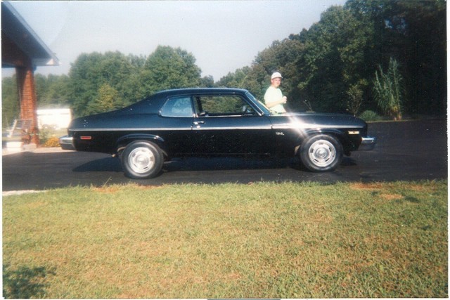 As you can see, at one time Craig's Nova was a regular street car with Corvette Rallys. It's much more serious these days.