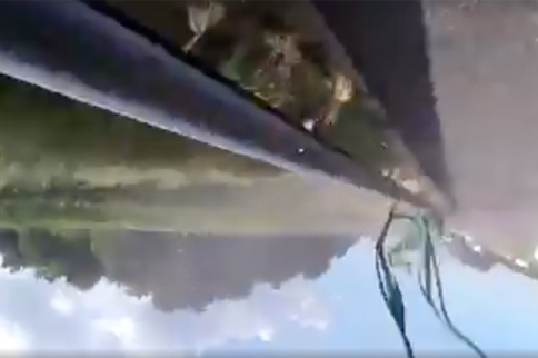 Video: Onboard Terry Rosberg's Upside-Down Jet Car Crash