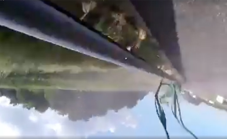 Video: Onboard Terry Rosberg's Upside-Down Jet Car Crash