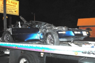 Wrecked 'Vette Of The Week : Massachusetts C4 Gets Hung Out To Dry