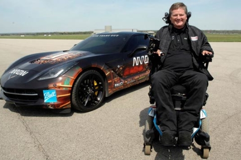 Video - Schmidt Takes On Pikes Peak in Semi-Automous Corvette