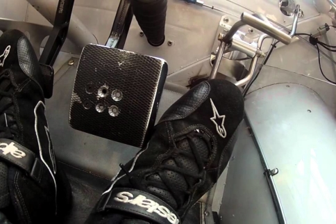 Video: Feverish Footwork in this NASCAR Footcam!