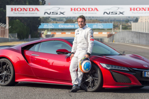 Video: F1 Racers Alonso, Vandoorne Thrash New 2017 NSX At Estoril