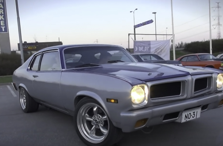 Video: American Muscle Kicking Up Some Dust In Rekola Finland