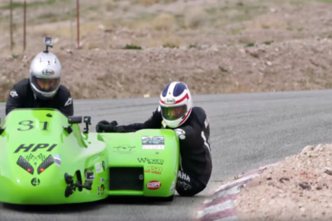 Jay Leno Learning The Dangers Of Sidecar Racing