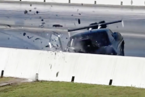 Video: Aussie Darren Hubbards' Brutal Top Doorslammer Crash
