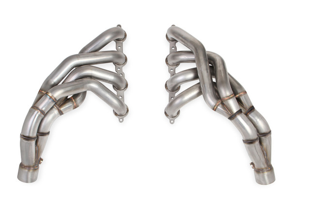 Hooker Blackheart Tri-Y racing headers. 