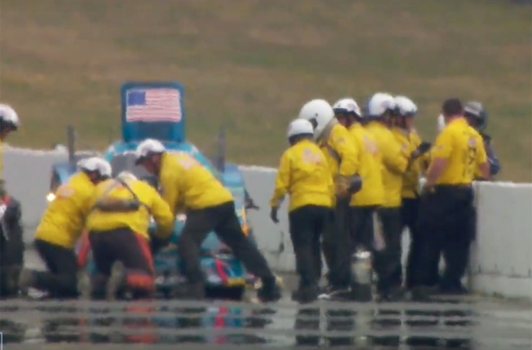Courtney Force Escapes Serious Injury From Seattle Incident