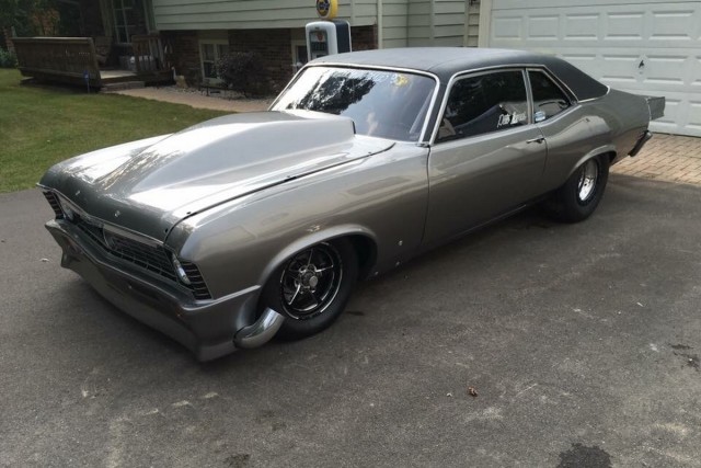 Classic Auto Body is responsible for the Nova's ravishing exterior, but the car has been outfitted with an Unlimited Fiberglass carbon fiber front end and a VFN Sunoco hood. On some cars, a vinyl hood looks out of place, but on a Nova, it's right at home.