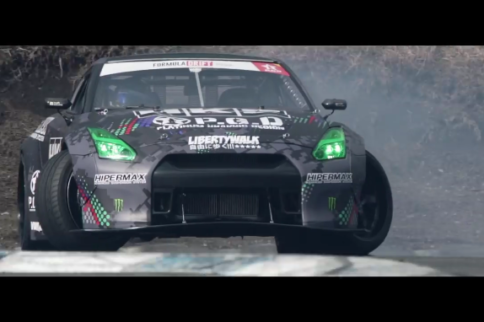 Video: Saito Roasts Tires in a 1,200-HP GT-R
