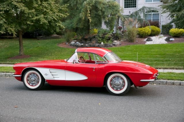 Although we are not positive of the exact year of the Corvette that was involved in the incident, this 1961