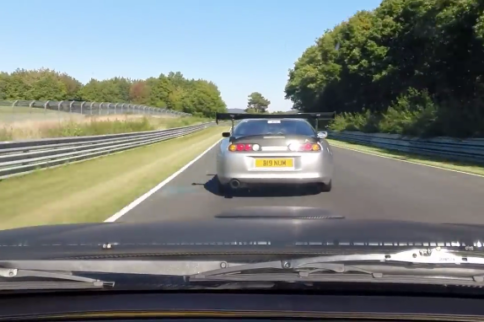 Video: Single Turbo Supras Attack the Nurburgring