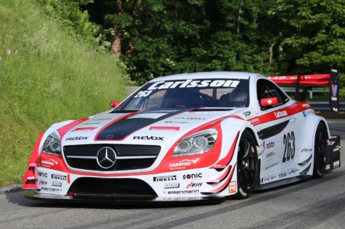 Video: Judd V8-Powered SLK Benz Attacks the Hillclimb!