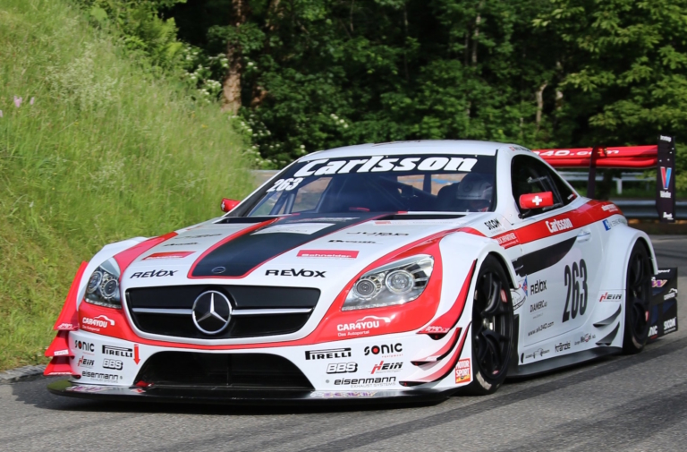 Video: Judd V8-Powered SLK Benz Attacks the Hillclimb!
