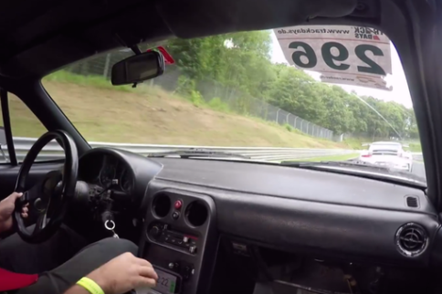 Video: Turbo Miata Chases Down GT3 RS, 488 GTB