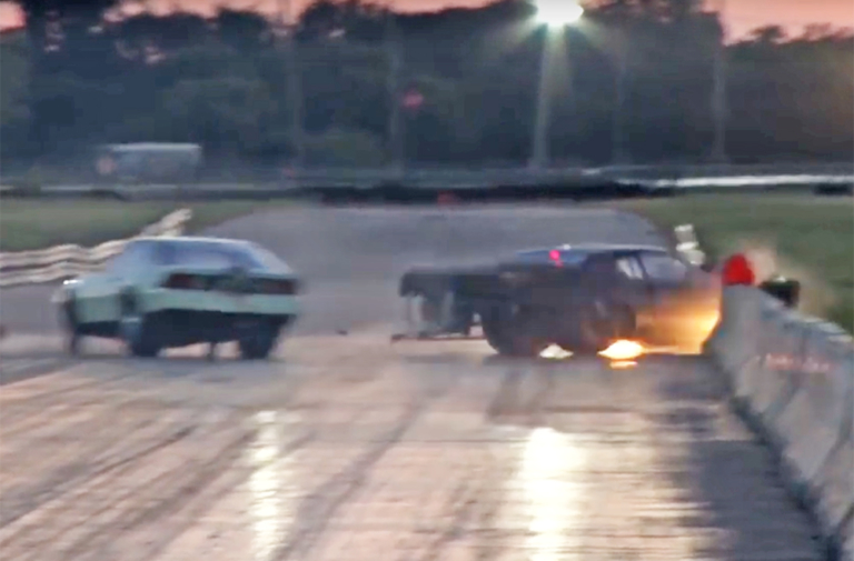 Video: Grudge Chevelle Crashes Hard, Opponent Evades Like A Boss!