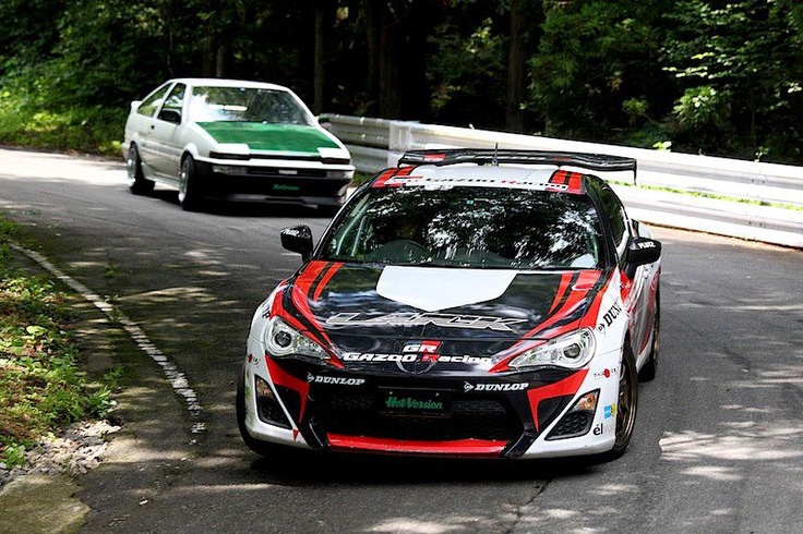 Video: Drift King and his AE86 Battle Rally GT86!