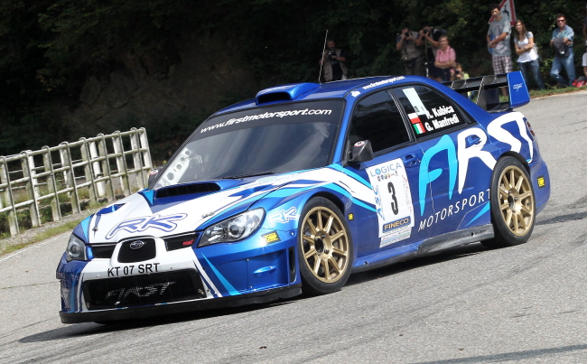 Video: F1 Driver Flogs WRC Subaru on the Rally Stage