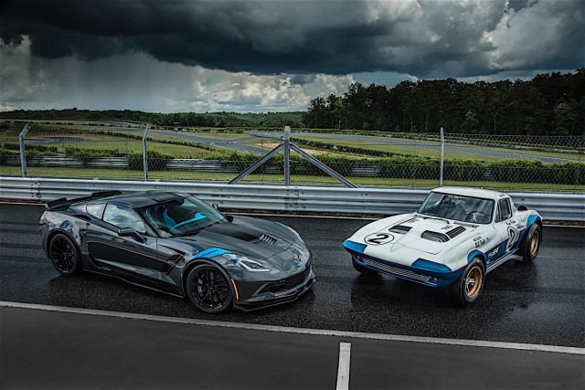 With heritage-inspired design cues combined with track-focused chassis and suspension elements, the new Grand Sport builds on a legacy established in 1963, when five Grand Sport race cars were built under the direction of the Corvette’s first chief engineer, Zora Arkus-Duntov.