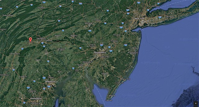 Map of Carlisle