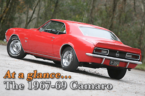 At A Glance: How To Spot Differences In First Gen Camaro - 1967-'69